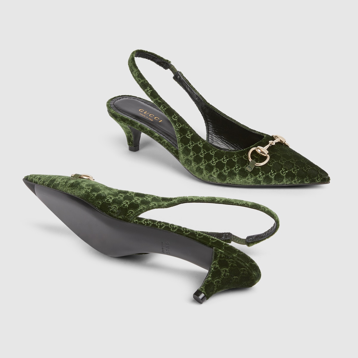 Gucci Women’s slingback pump with Horsebit - Image 2